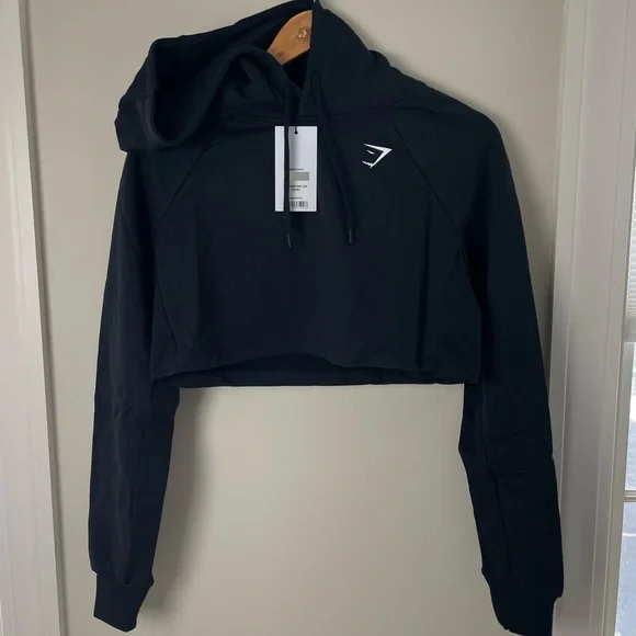 Gymshark Womens TRAINING CROPPED HOODIE - Picture 9 of 12